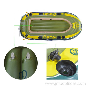 Inflatable Raft Boat Set with Pump and Oars